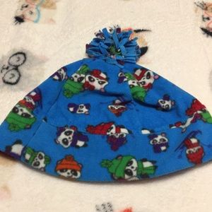 Kids panda hat